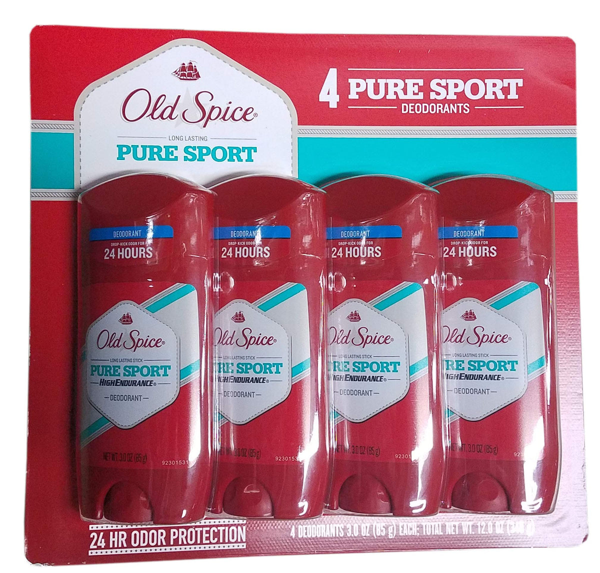 Old Spice High Endurance Pure Sport Deodorant front view