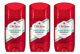 Old Spice High Endurance Pure Sport Scent Deodorant front view