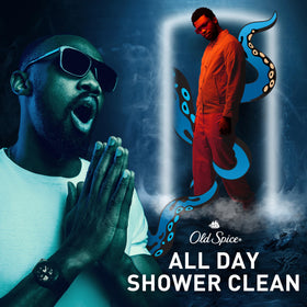 Old Spice Krakengard Body Wash packaging details