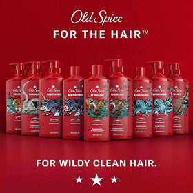 Old Spice MambaKing 2-in-1 Shampoo and Conditioner lifestyle scene