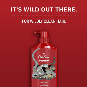 Old Spice MambaKing 2-in-1 Shampoo and Conditioner side view