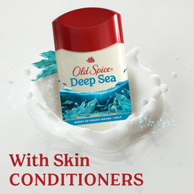 Old Spice Men's Antiperspirant stick, back view