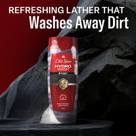 Old Spice Moisturizing Body Wash with cedarwood scent description