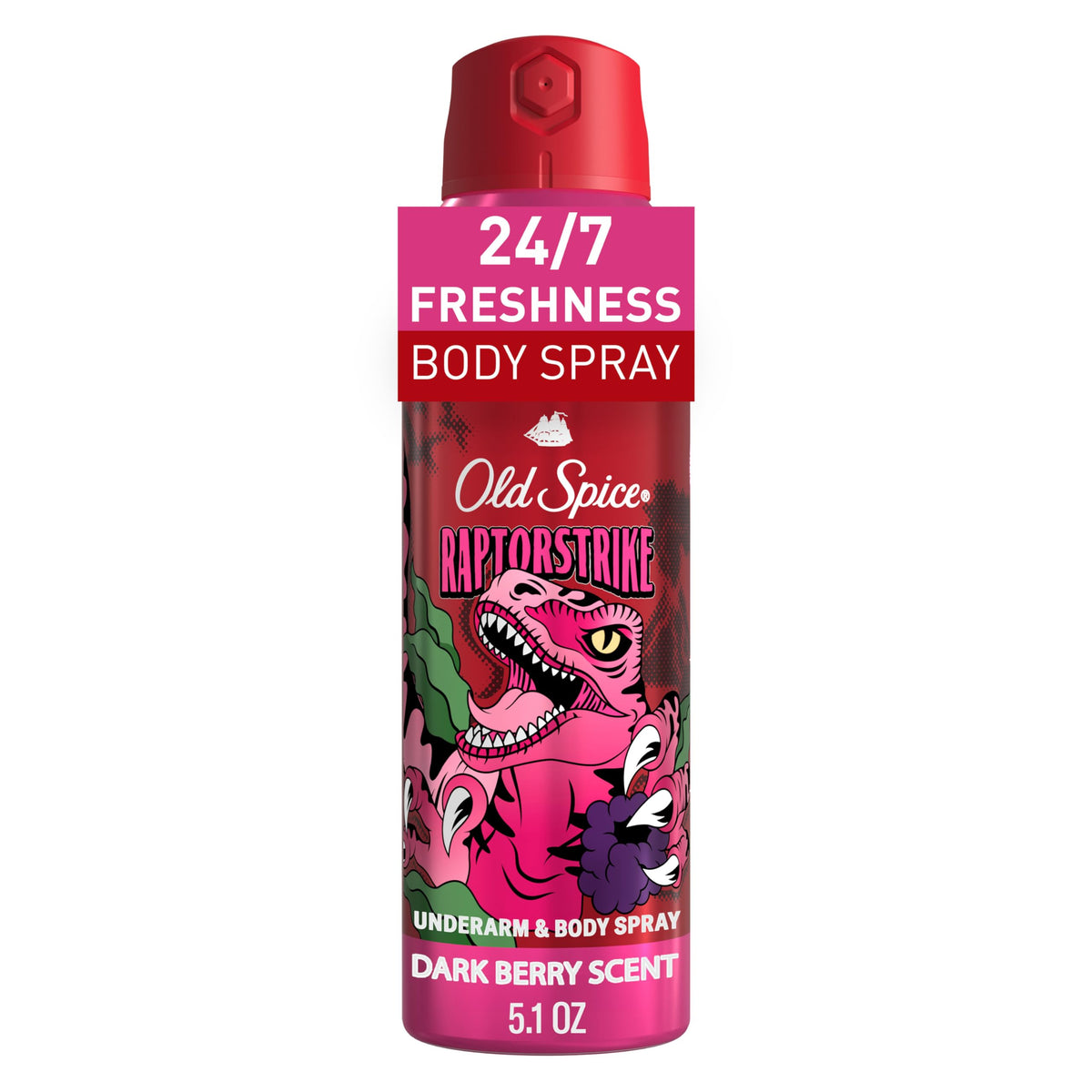 Old Spice Raptorstrike Body Spray 5.1 oz front view