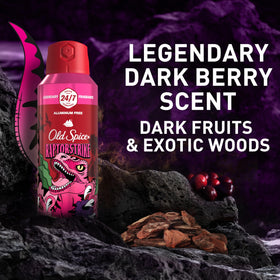Old Spice Raptorstrike Body Spray lifestyle shot