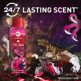 Old Spice Raptorstrike Body Spray side view