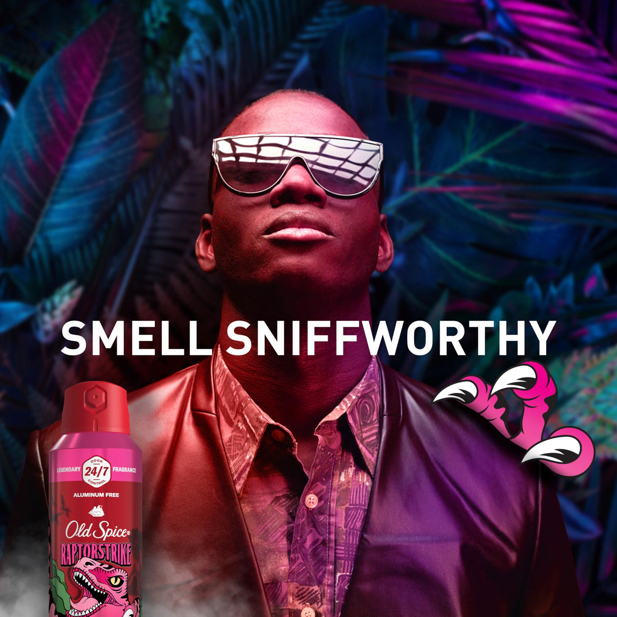 Old Spice Raptorstrike Body Spray with dark berry scent description