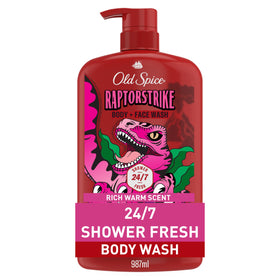 Old Spice Raptorstrike Body Wash front view 33.4 oz