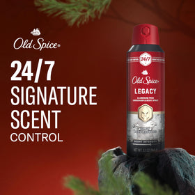 Old Spice Red Collection body spray packaging