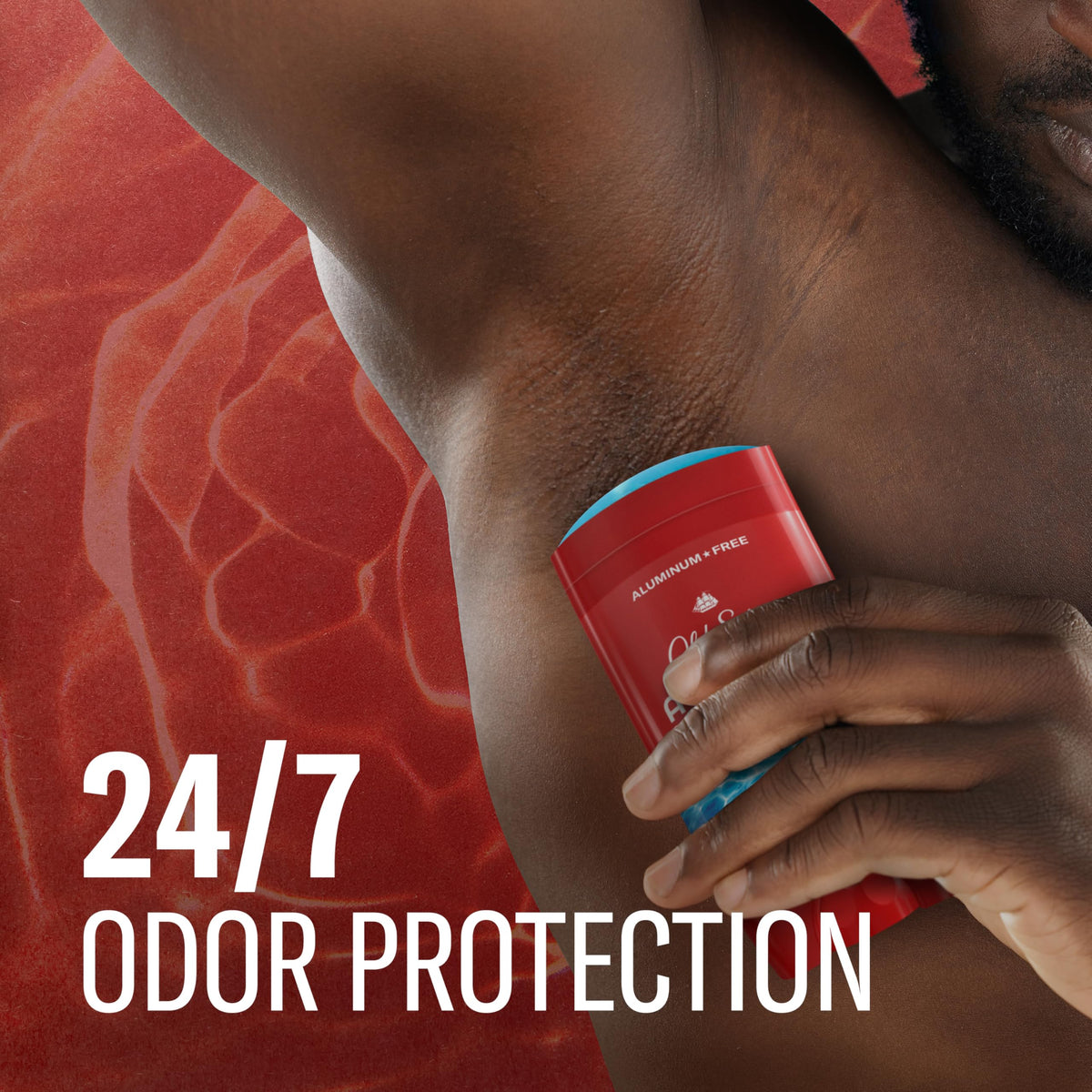 Old Spice Red Collection products display