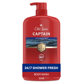 Old Spice Refreshing Body Wash 33.4 oz front view