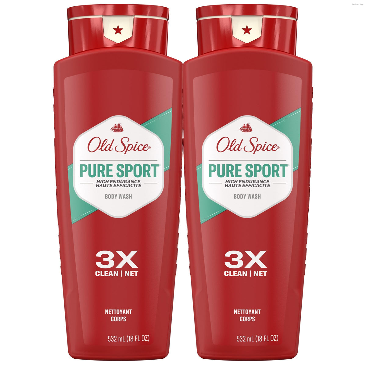 Old Spice Refreshing Body Wash for Men, 24 oz bottle front view