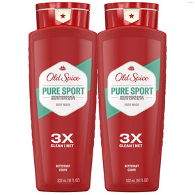Old Spice Refreshing Body Wash for Men, 24 oz bottle front view