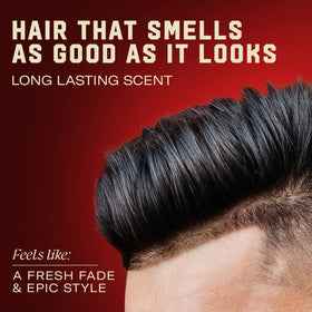 Old Spice Shampoo showing texture on hand