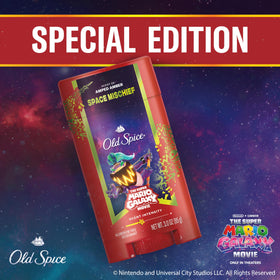 Old Spice Space Mischief Deodorant close-up of stick