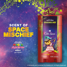 Old Spice Space Mischief Deodorant top view