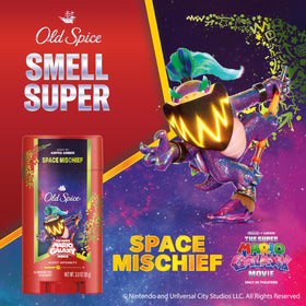 Old Spice Space Mischief Deodorant with Amped Amber scent