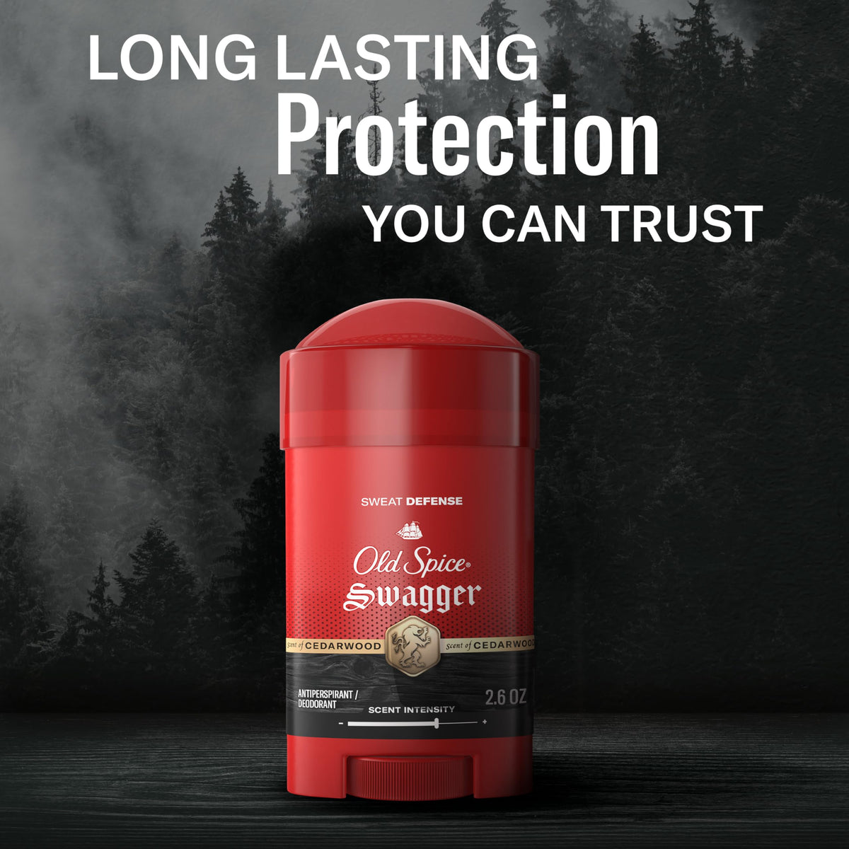 Old Spice Swagger Antiperspirant with other Old Spice products