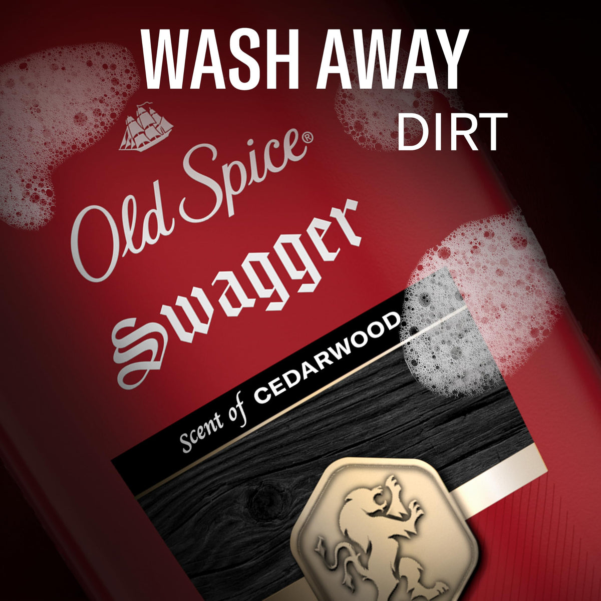 Old Spice Swagger Body Wash with fresh scent