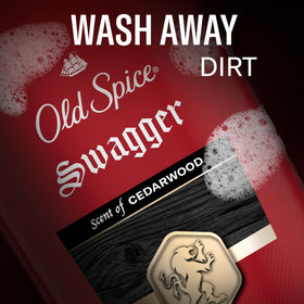 Old Spice Swagger Body Wash with fresh scent