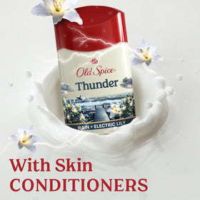 Old Spice Thunder Rain Antiperspirant Deodorant packaging