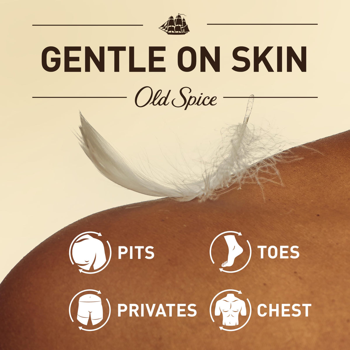Old Spice Whole Body Deodorant Spray application demonstration