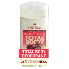 Old Spice Whole Body Deodorant Stick front view with Vanilla + Shea scent