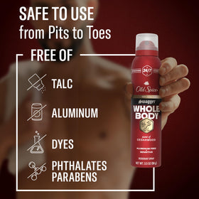 Old Spice Whole Body Deodorant Swagger 141g packaging details