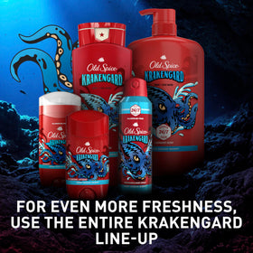 Old Spice Wild Collection deodorant, Krakengard scent
