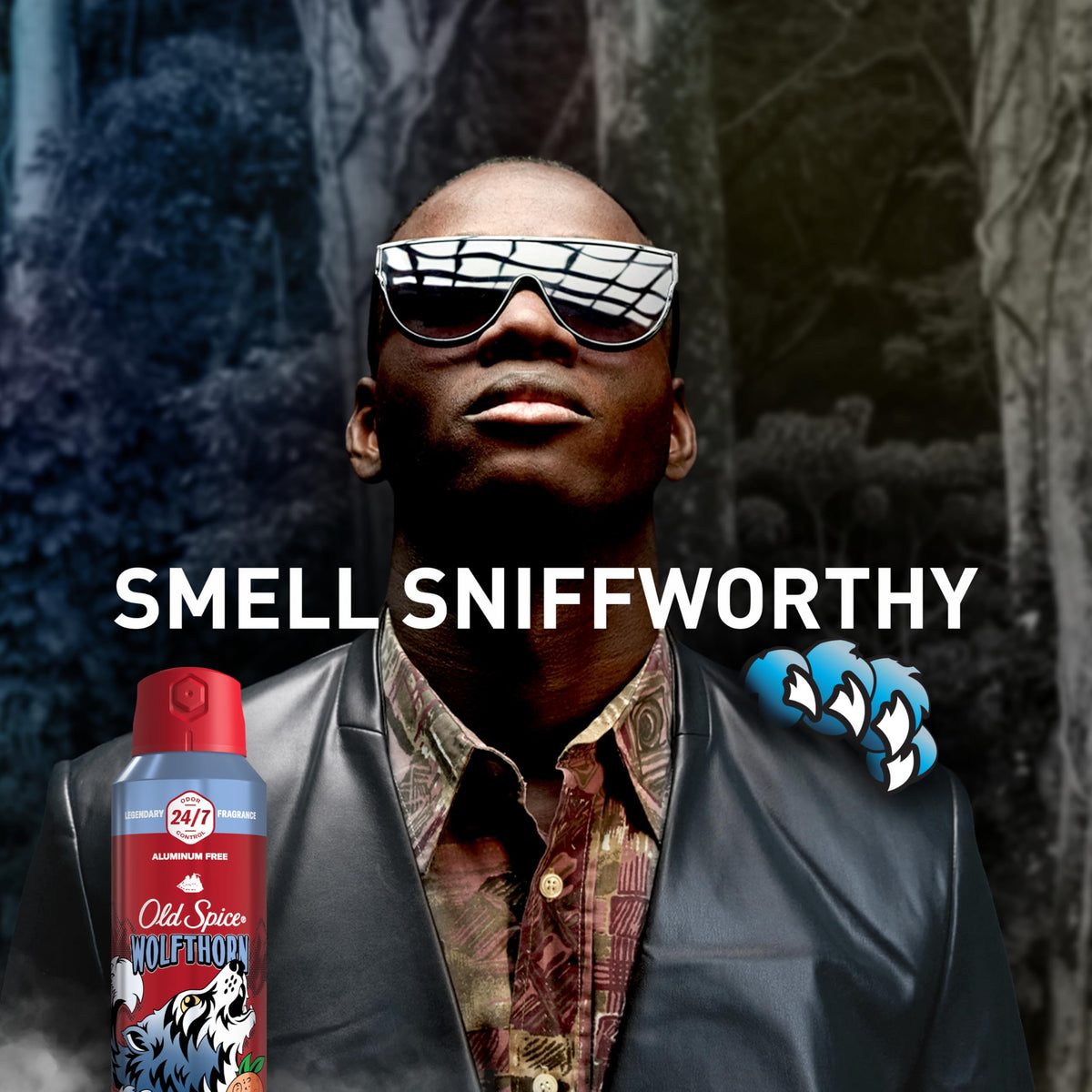 Old Spice Wolfthorn Body Spray 5.1 oz with citrus fruits