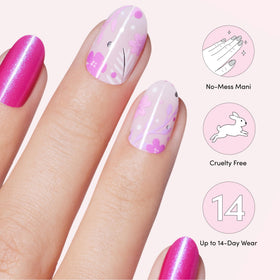 Olive Branch nail strip set from Dashing Diva displayed elegantly