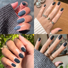 Olive & June Long Lasting Nail Polish Last Minute Shopping with Long Lasting Top Coat