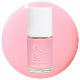 Olive & June Long Lasting Nail Polish Saltwater Taffy bottle front view