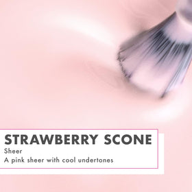Olive & June Long Lasting Nail Polish Strawberry Scone on nails