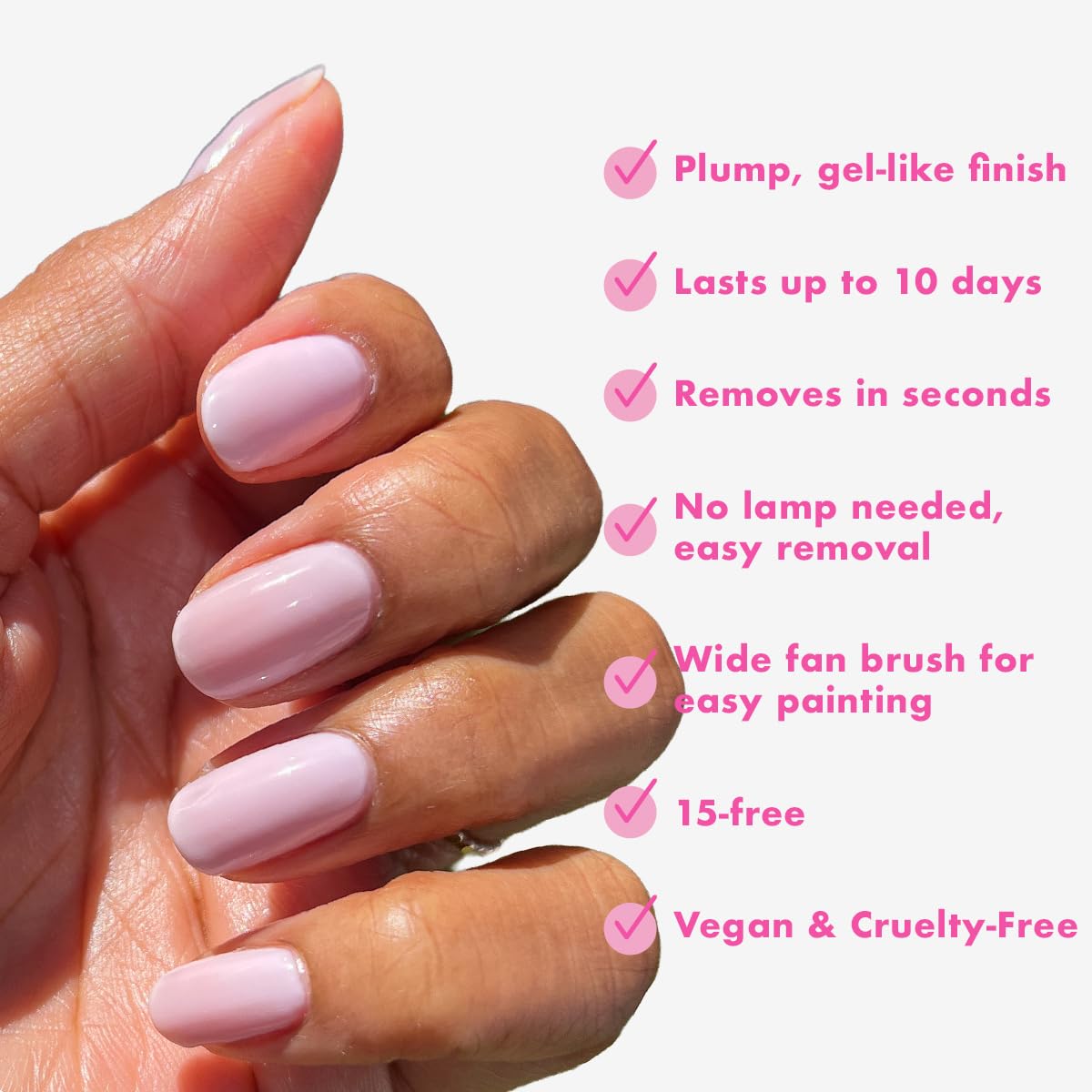 Olive & June Long Lasting Nail Polish Strawberry Scone packaging