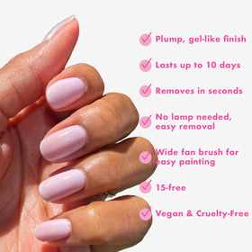 Olive & June Long Lasting Nail Polish Strawberry Scone packaging