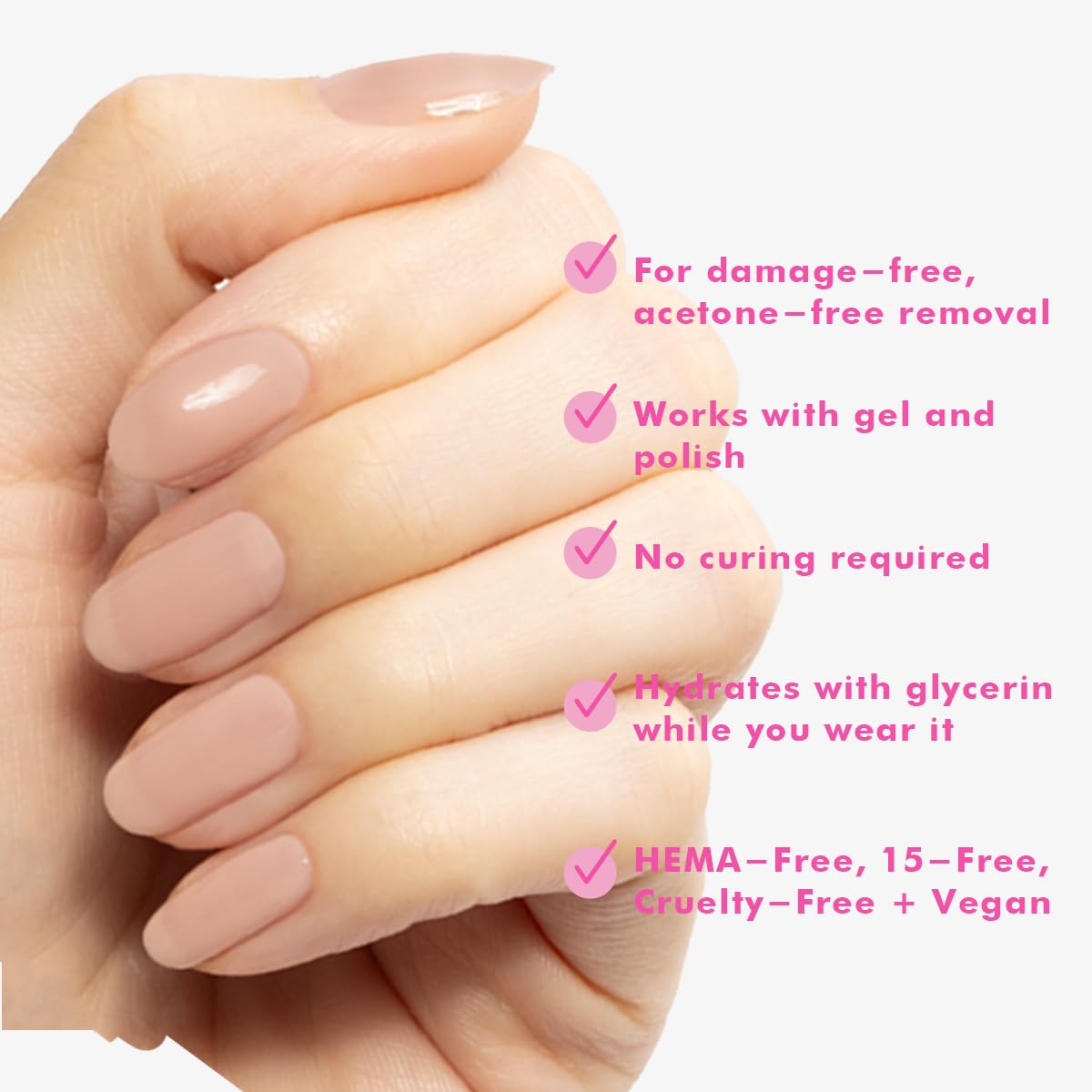 Olive & June Peel Off Base Coat 41g packaging