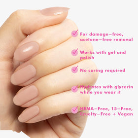 Olive & June Peel Off Base Coat 41g packaging