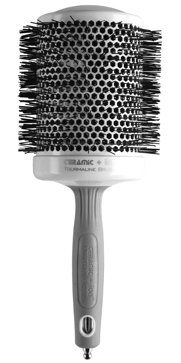 Olivia Garden Ceramic + Ion Round Thermal Hair Brush front view