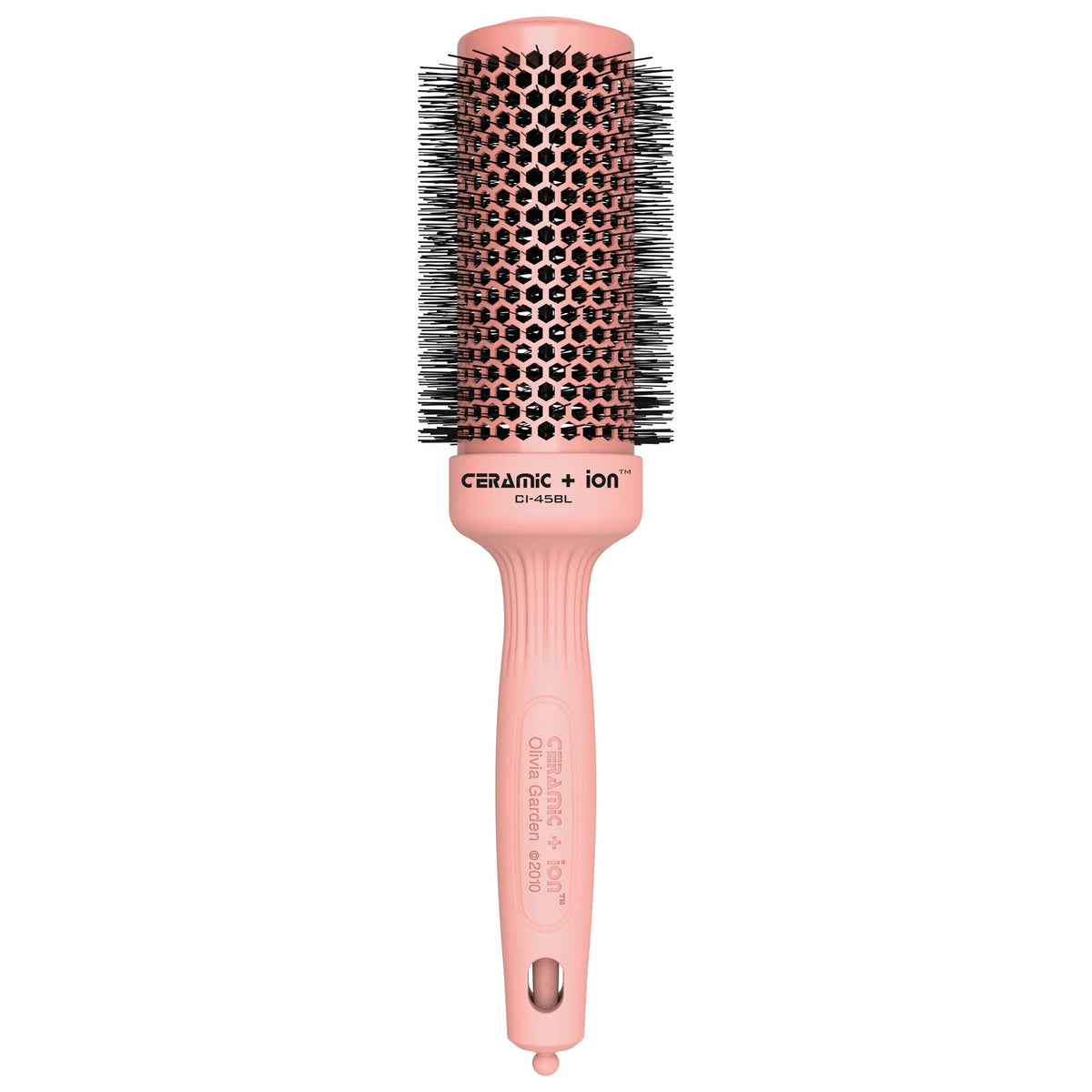 Olivia Garden Ceramic + Ion Round Thermal Hair Brush front view