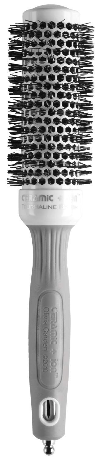 Olivia Garden Ceramic + Ion Round Thermal Hair Brush front view
