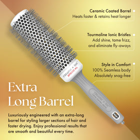 Olivia Garden Ceramic + Ion Speed XL Thermal Hair Brush side view