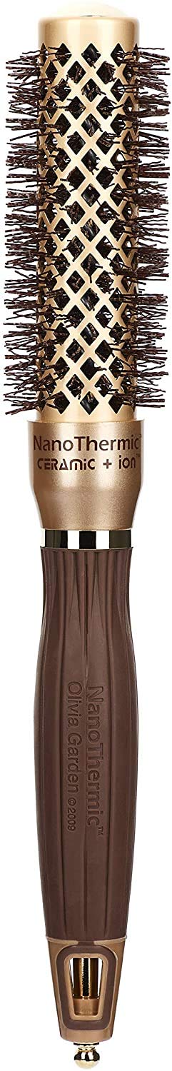 Olivia Garden NanoThermic Ceramic Round Hair Brush front view