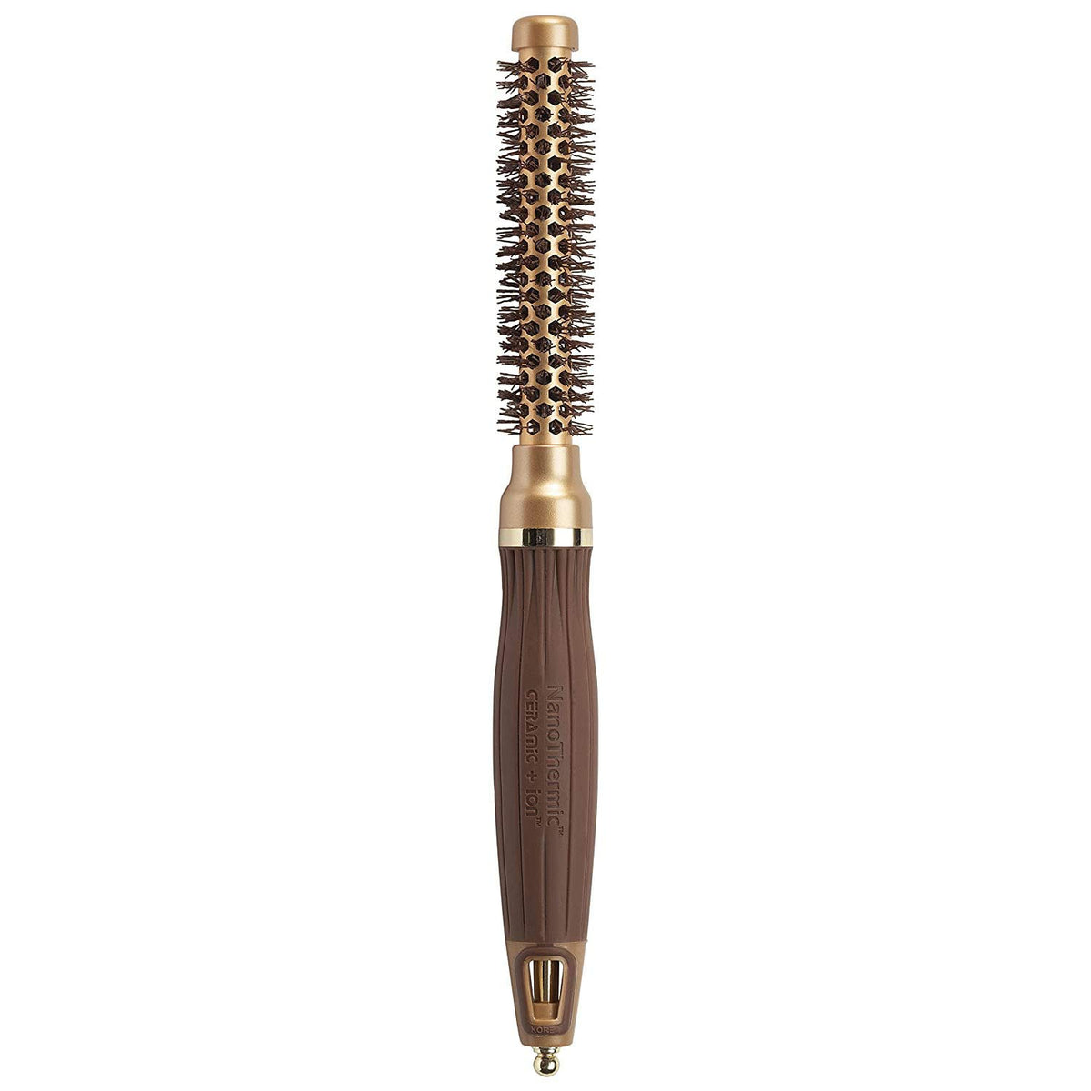 Olivia Garden NanoThermic Ceramic Round Hair Brush front view