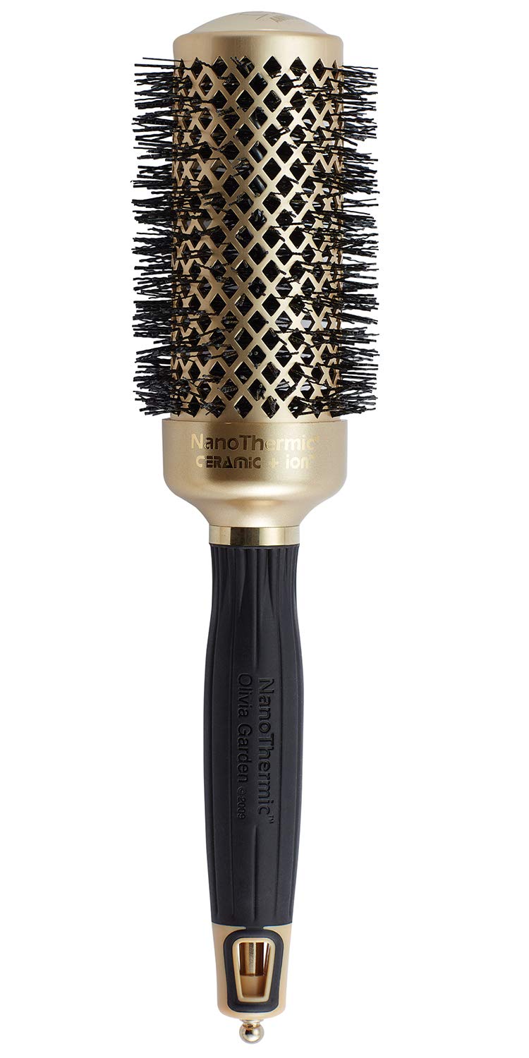 Olivia Garden NanoThermic Round Brush 1 3/4 inch front view