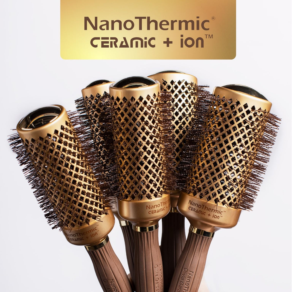 Olivia Garden NanoThermic Round Brush 2 1/8" back view