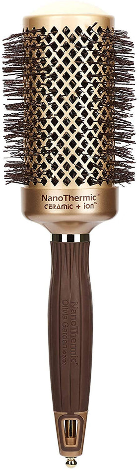 Olivia Garden NanoThermic Round Brush 2 1/8" front view