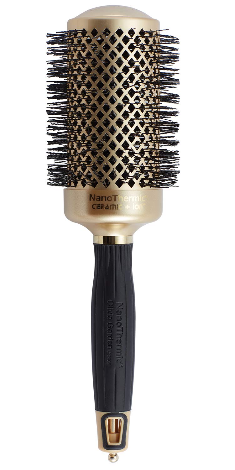 Olivia Garden NanoThermic Round Brush 2 1/8" front view