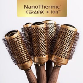 Olivia Garden NanoThermic Round Brush NT-64 sectioning pick