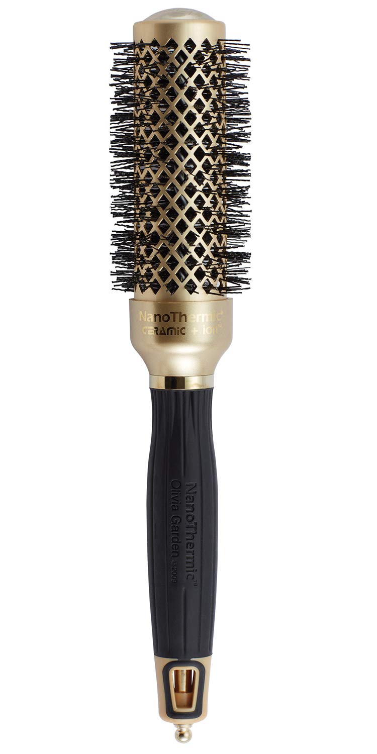 Olivia Garden NanoThermic Round Hair Brush front view